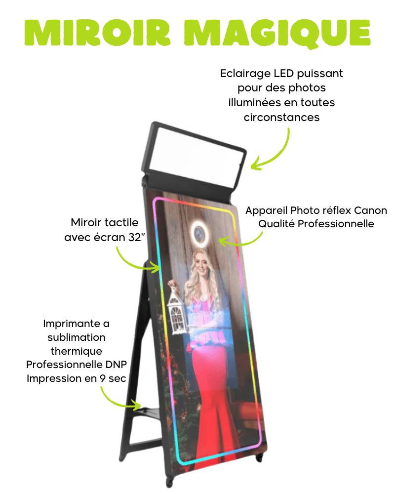 Photobooth miroir alès