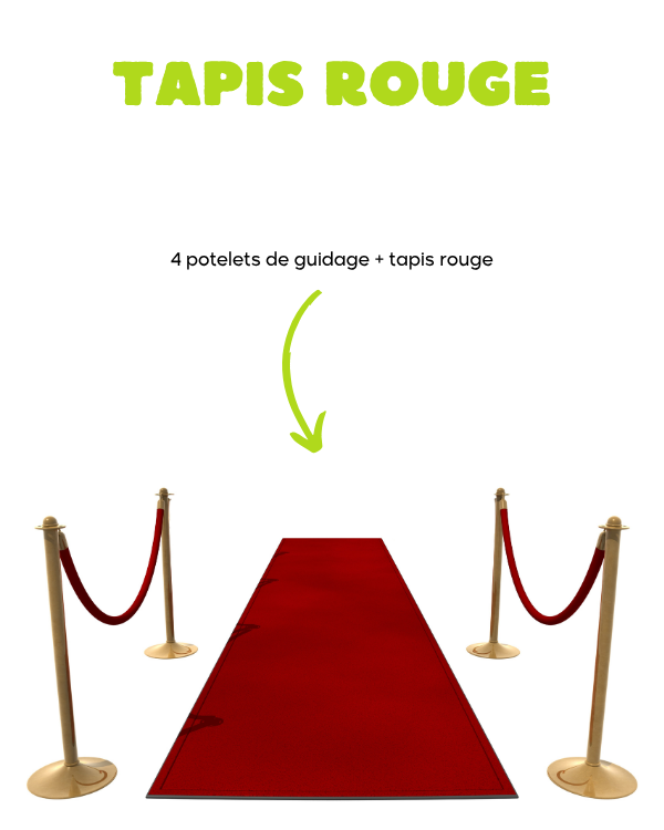 Tapis rouge photobooth